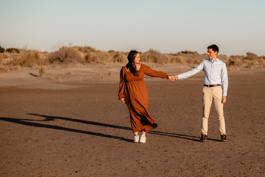 Montpellier -Séance photo couple à la plage