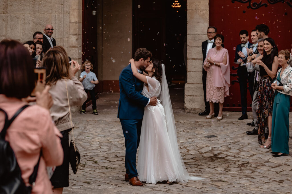 Mariage chic à l'Hermitage de Combas