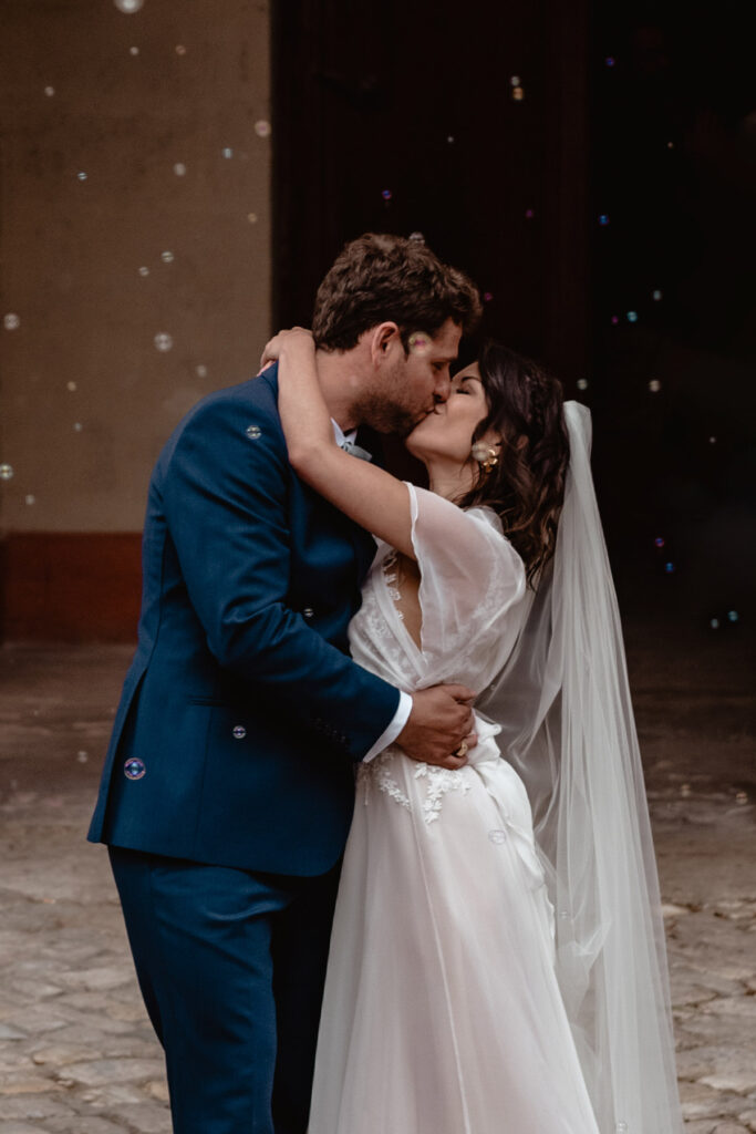 Mariage chic à l'Hermitage de Combas