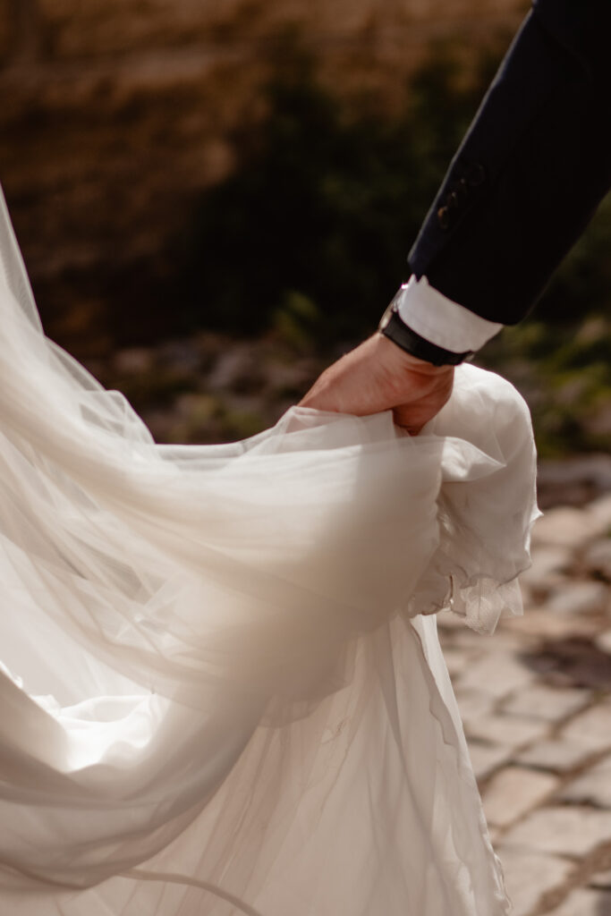 Mariage chic à l'Hermitage de Combas