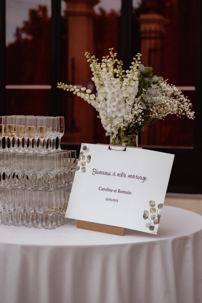 Mariage chic à l'Hermitage de Combas