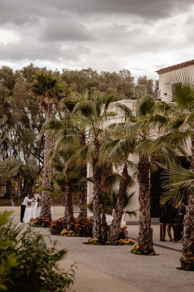Mariage chic à l'Hermitage de Combas