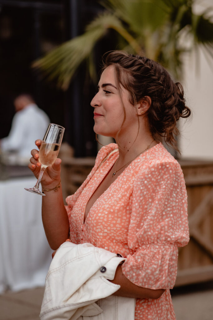 Mariage chic à l'Hermitage de Combas