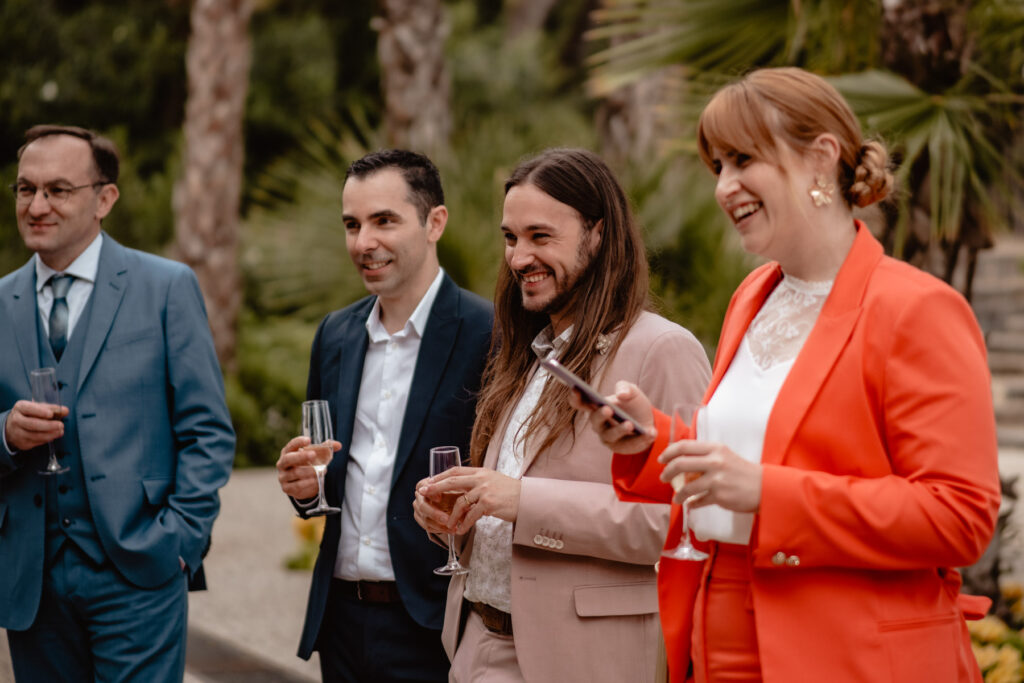 Mariage chic à l'Hermitage de Combas