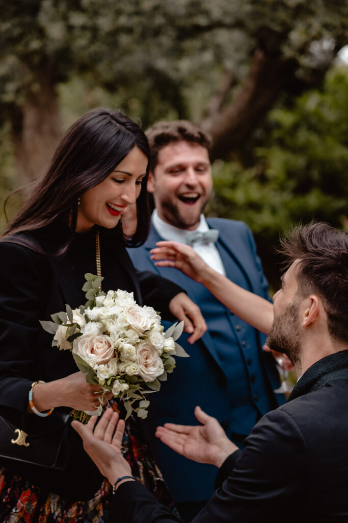 Mariage chic à l'Hermitage de Combas