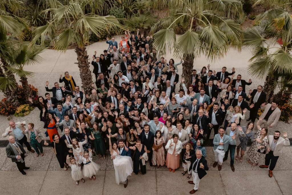 Mariage chic à l'Hermitage de Combas