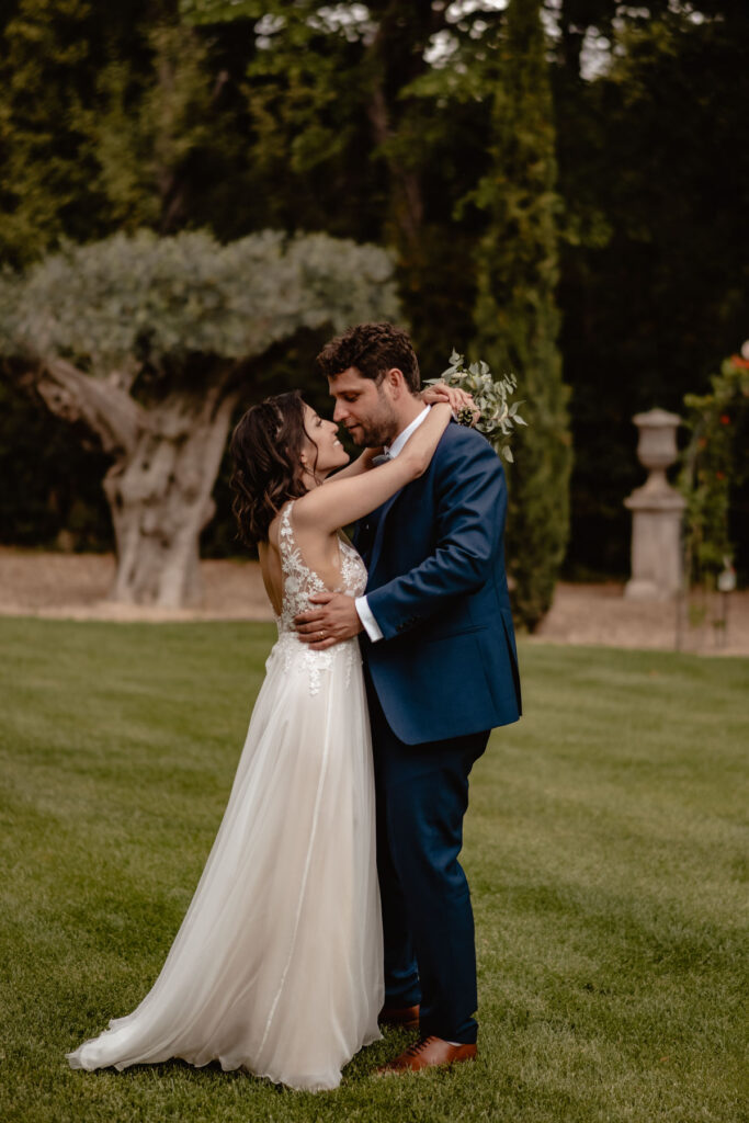 Mariage chic à l'Hermitage de Combas