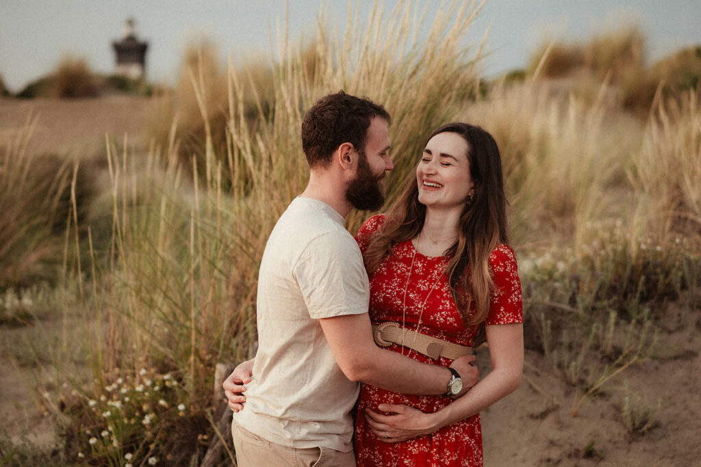 photographe grossesse en pleine nature