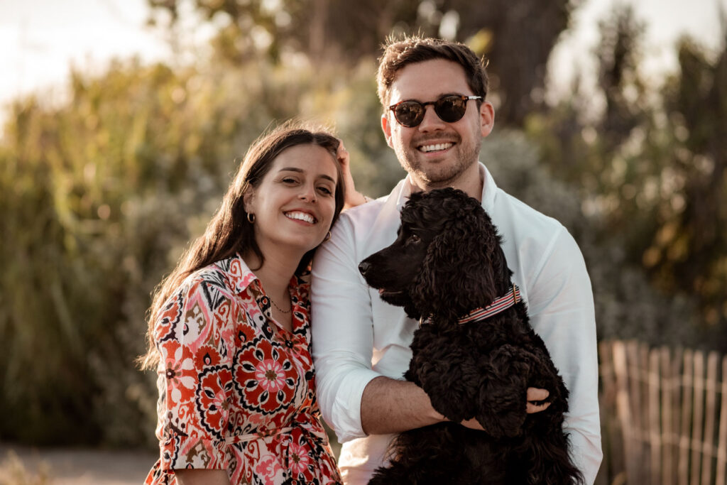 séance grossesse à la plage du petit travers