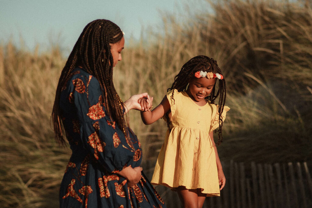 séance photo grossesse en pleine nature