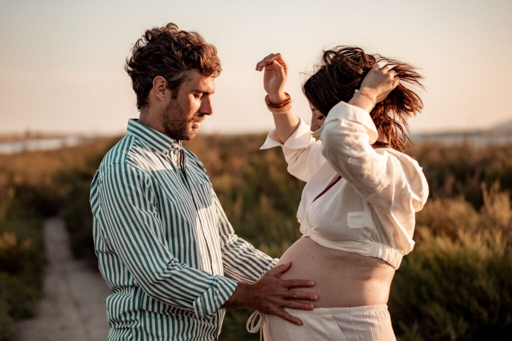 séance photo grossesse villeneuve lès maguelone