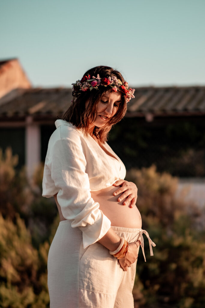séance photo grossesse villeneuve lès maguelone