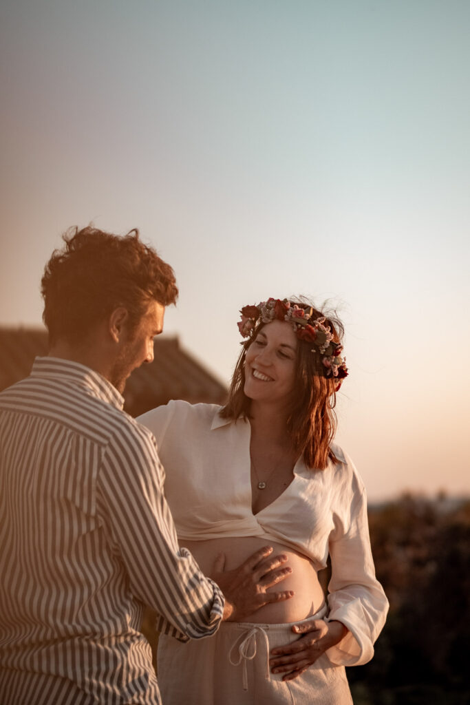 séance photo grossesse villeneuve lès maguelone