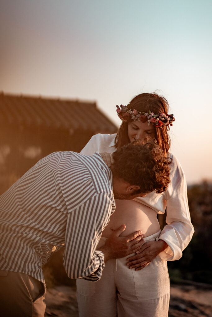 séance photo grossesse villeneuve lès maguelone