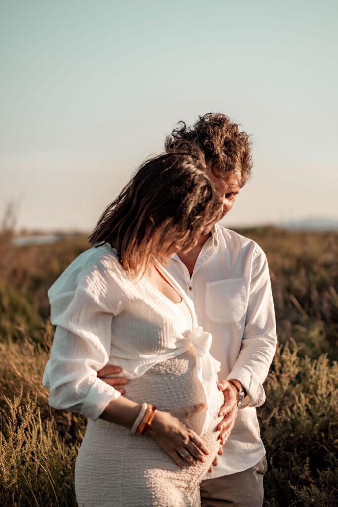 séance photo grossesse villeneuve lès maguelone