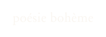 Poésie Bohème
