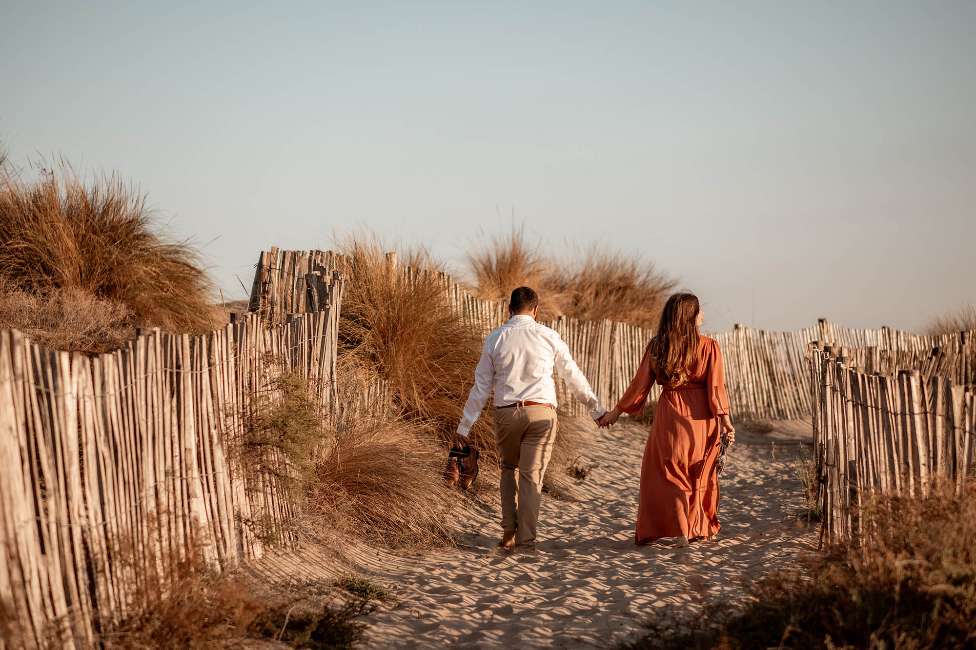séance engagement à la plage du Petit Travers Montpellier
