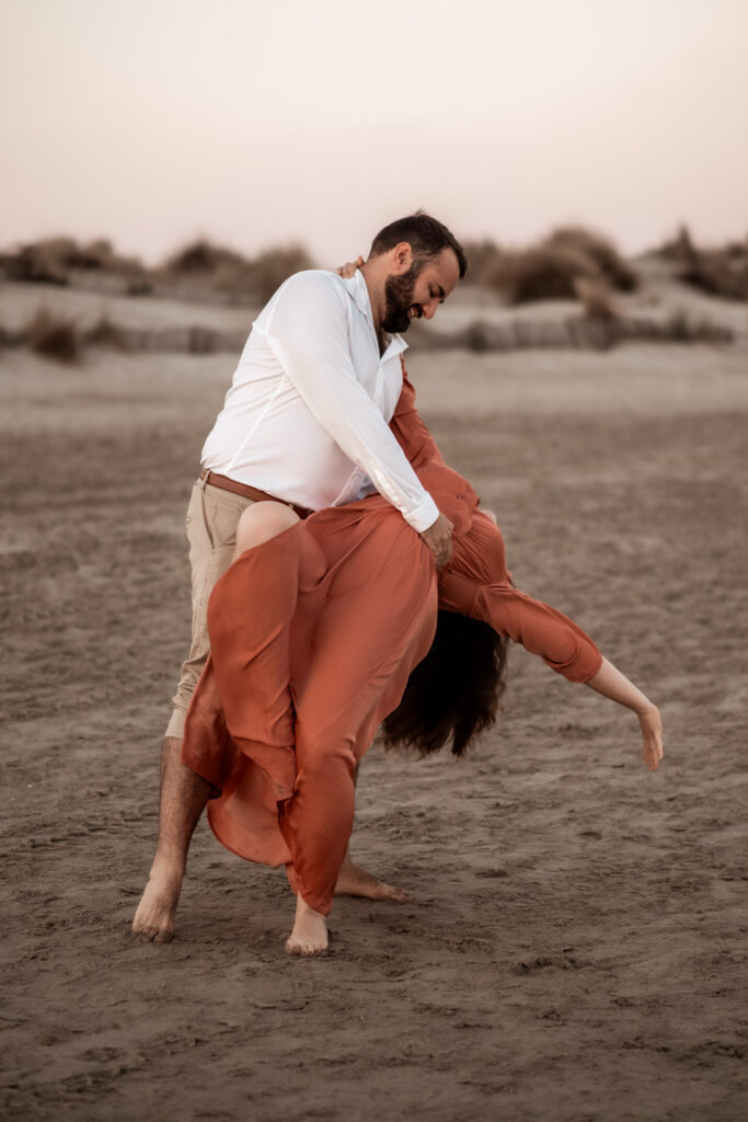 séance engagement plage petit travers