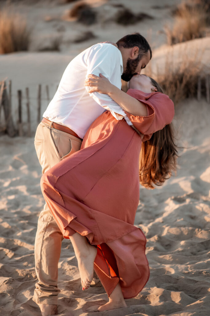 séance engagement plage petit travers