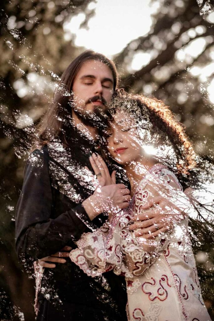 cérémonie civile intimiste hippie western grammont montpellier