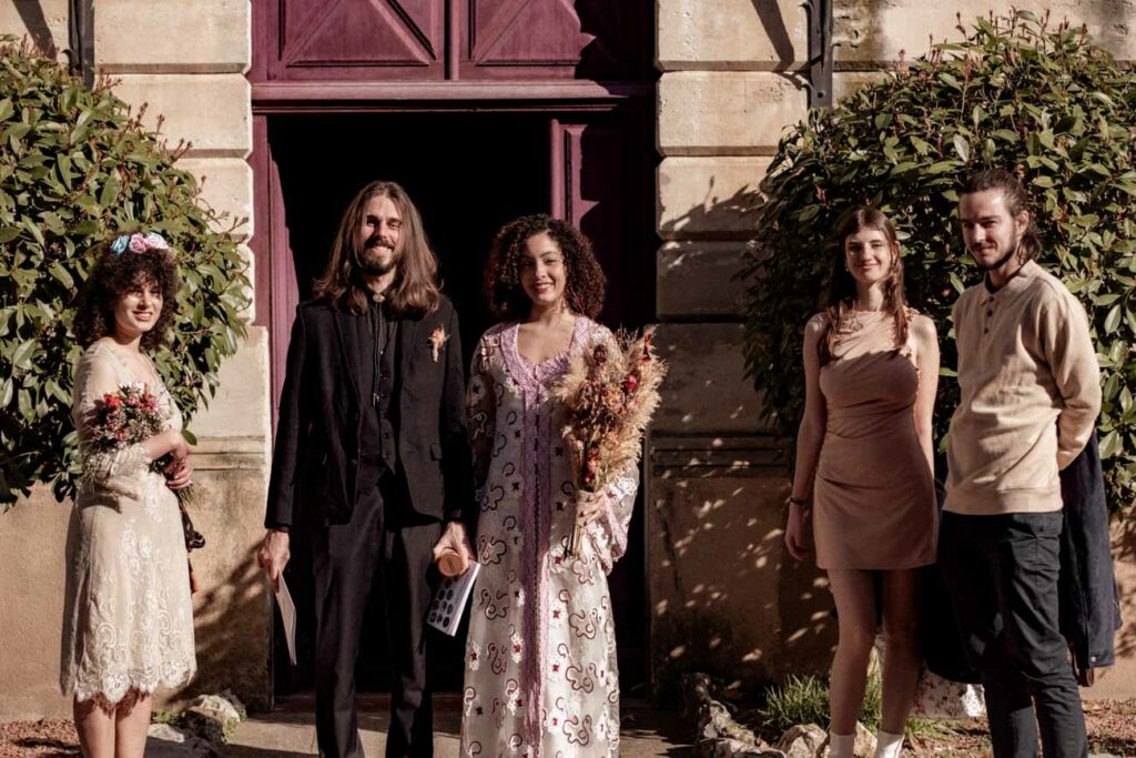 cérémonie civile intimiste hippie western grammont montpellier
