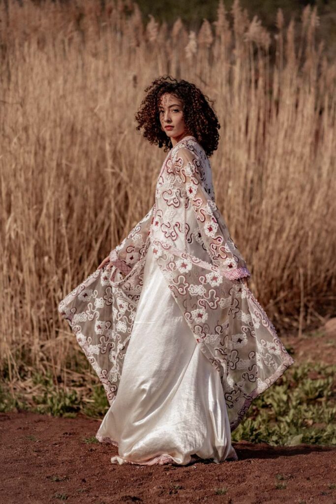 elopement boho hippie western au lac du salagou
