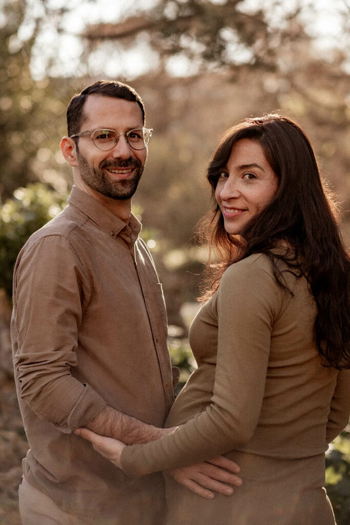 séance grossesse jardin montpellier