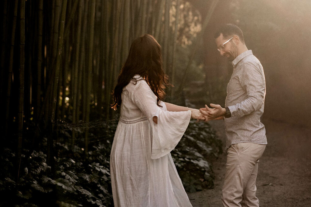 séance grossesse jardin montpellier
