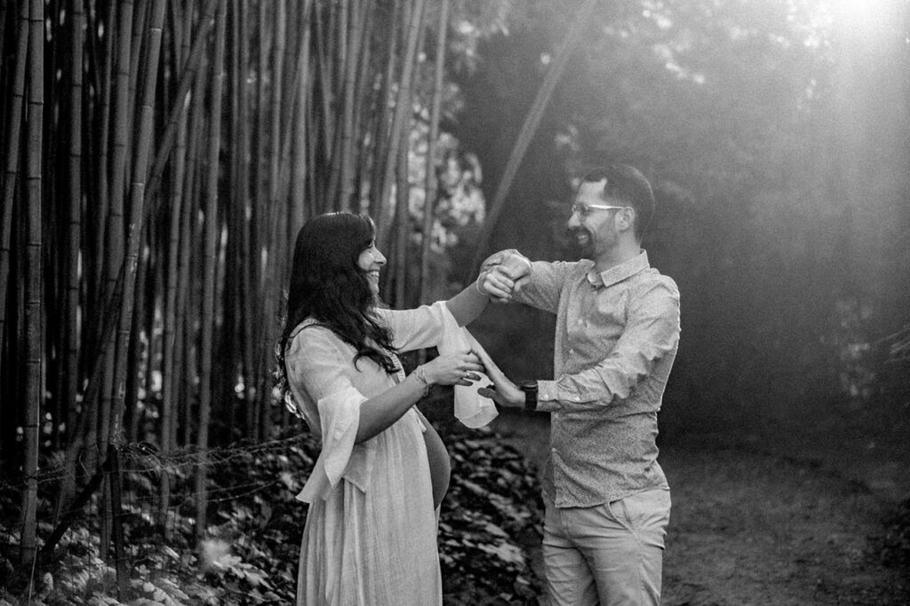 séance grossesse jardin montpellier