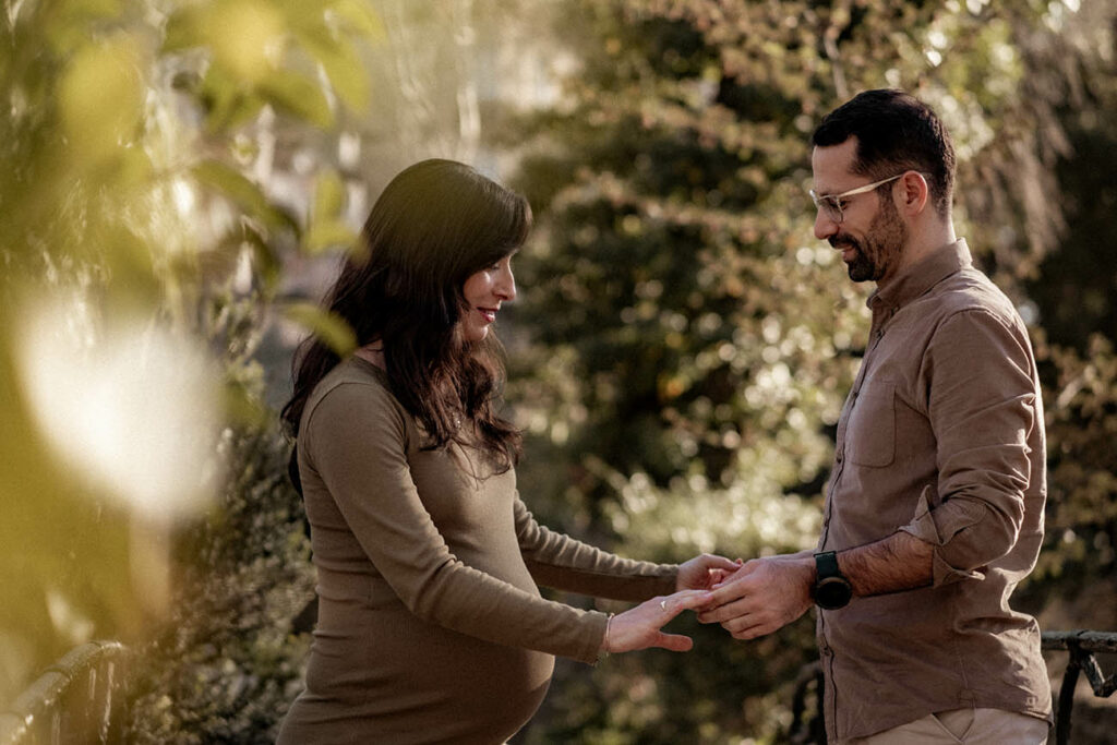 séance grossesse jardin montpellier