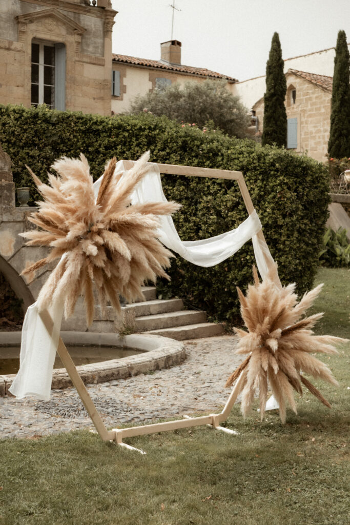 mariage chateau de sainte cecile