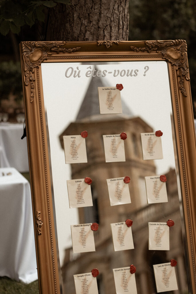 mariage chateau de sainte cecile