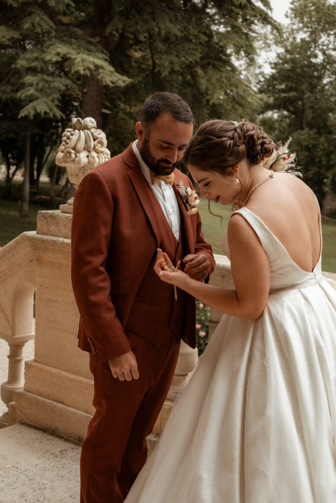 mariage chateau de sainte cecile