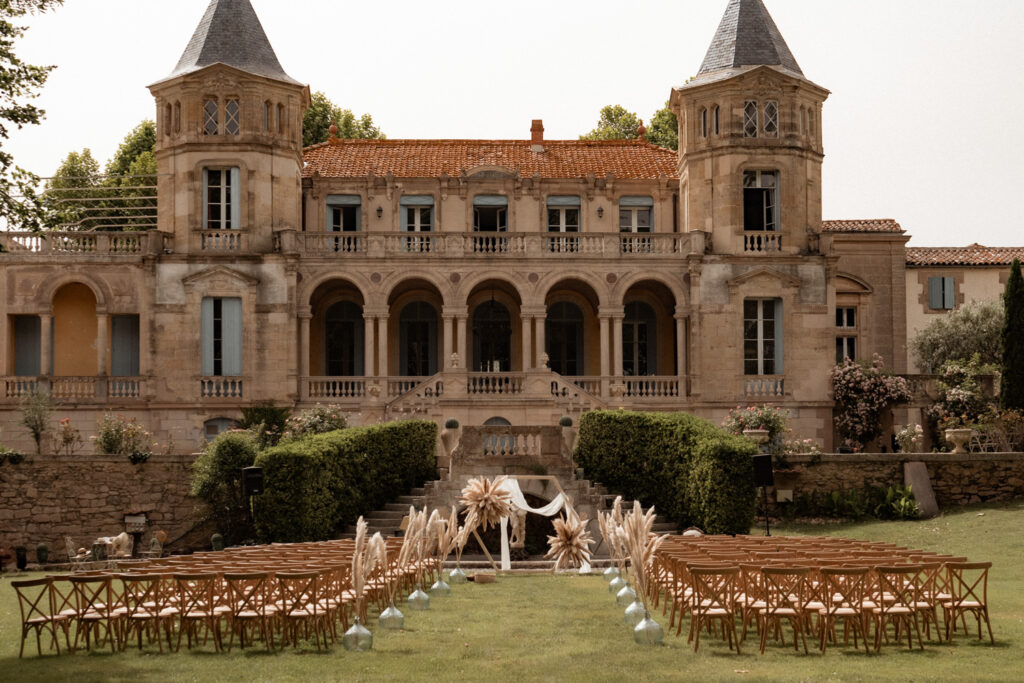 mariage chateau de sainte cecile