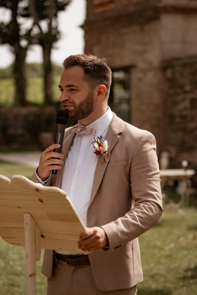 mariage chateau de sainte cecile