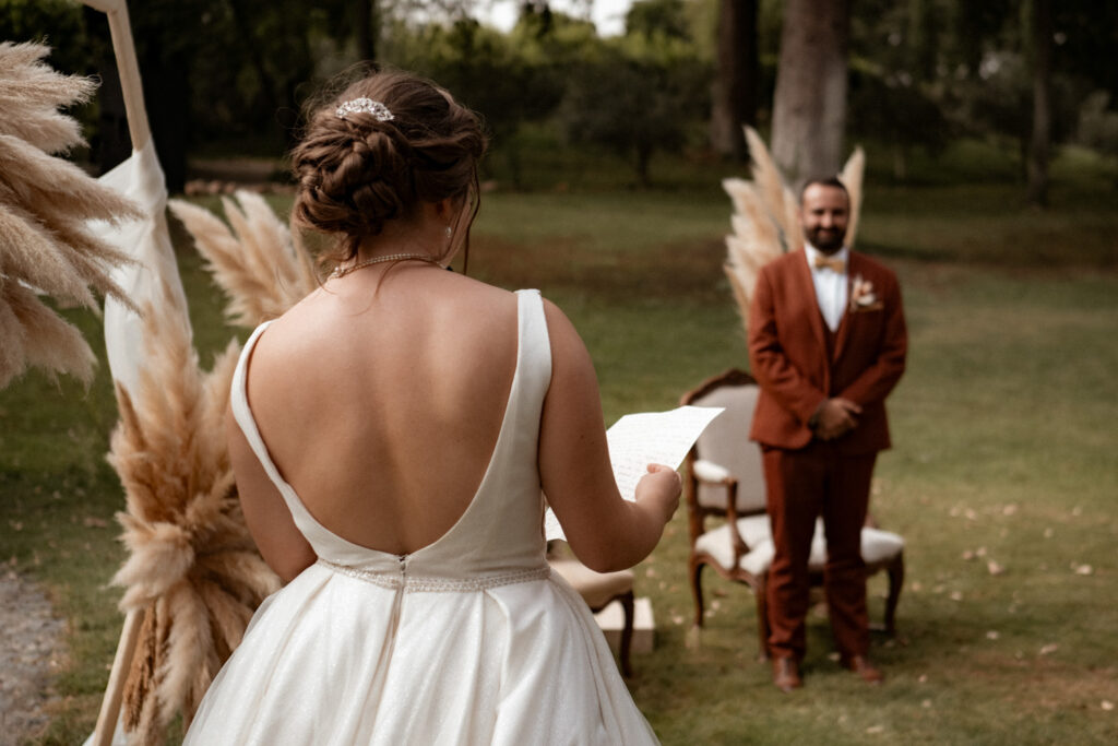 mariage chateau de sainte cecile