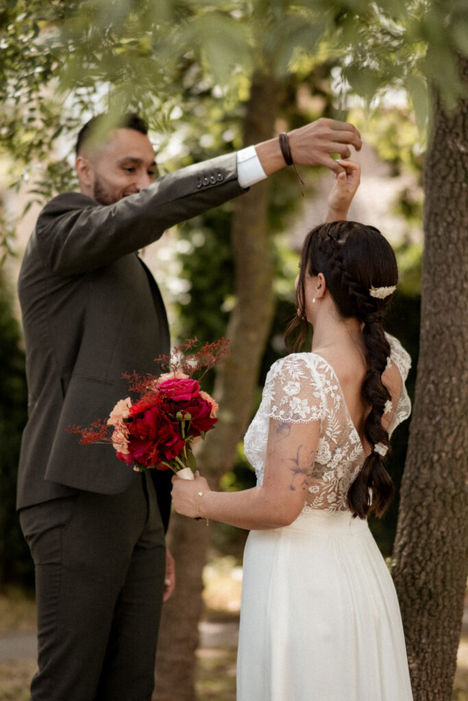 photographe cérémonie civile prades le lez