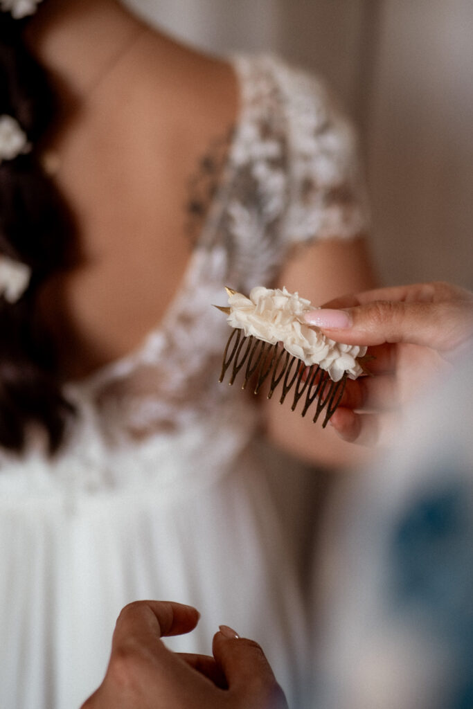 photographe cérémonie civile prades le lez