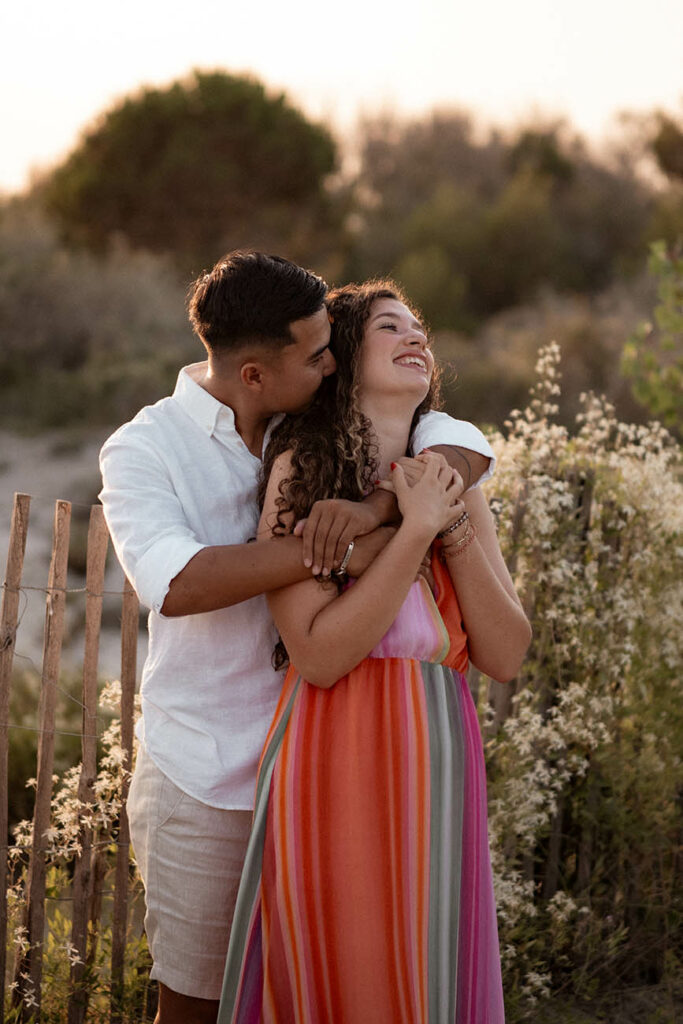 photographe couple plage montpellier