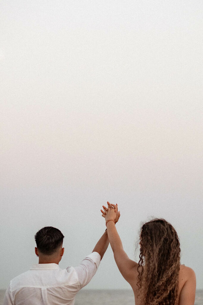 photographe couple plage montpellier