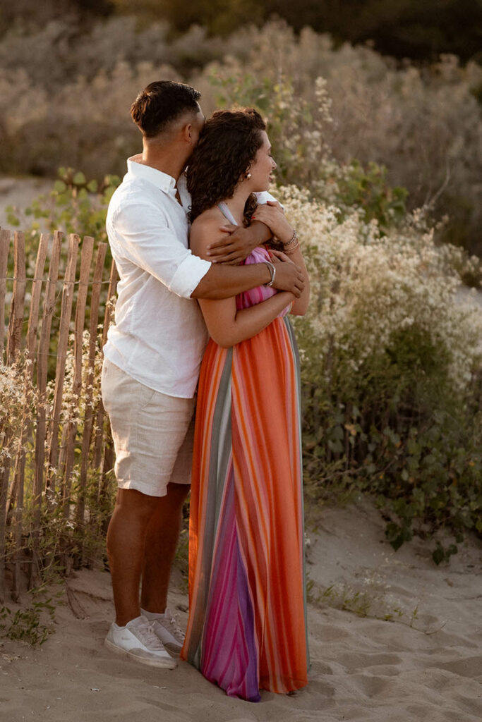 photographe couple plage montpellier