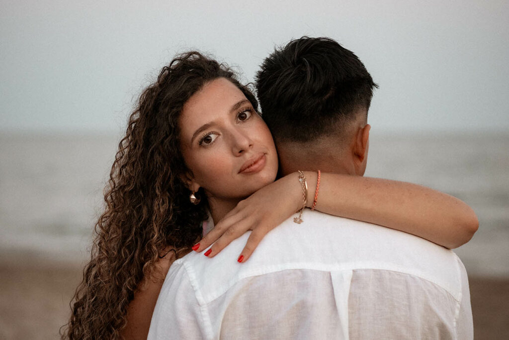 photographe couple plage montpellier