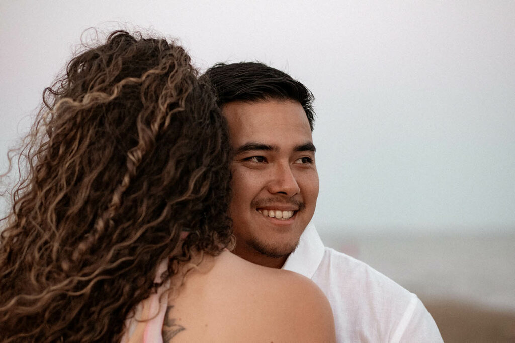 photographe couple plage montpellier