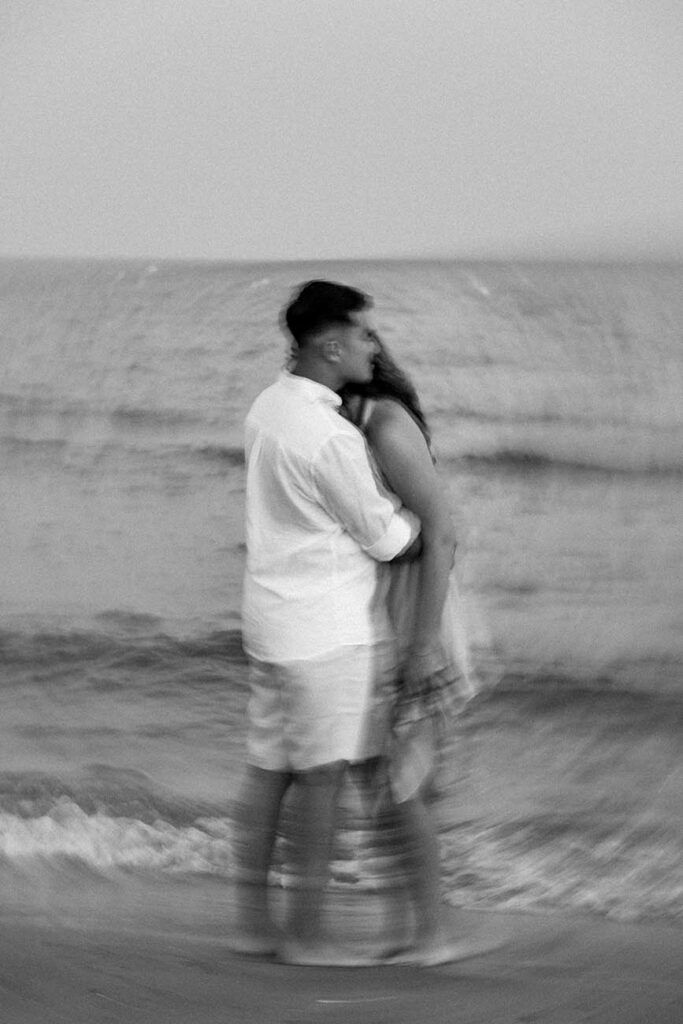 photographe couple plage montpellier