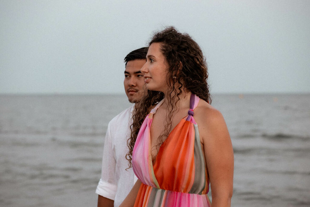 photographe couple plage montpellier