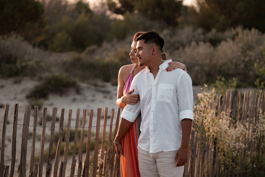 photographe couple plage montpellier