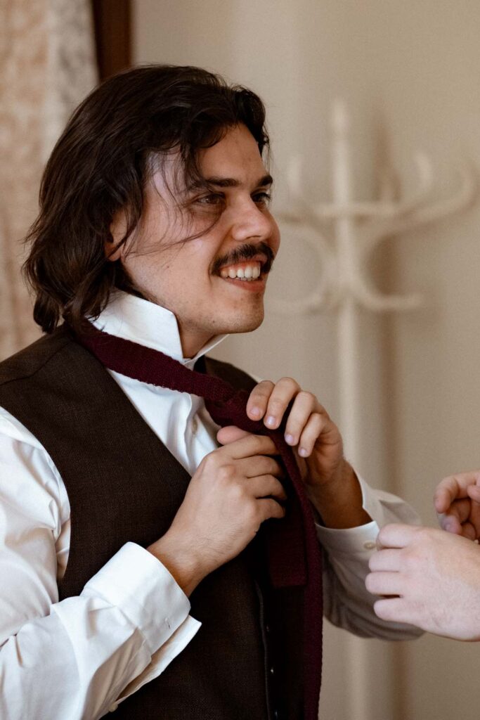 mariage automnal style wes anderson