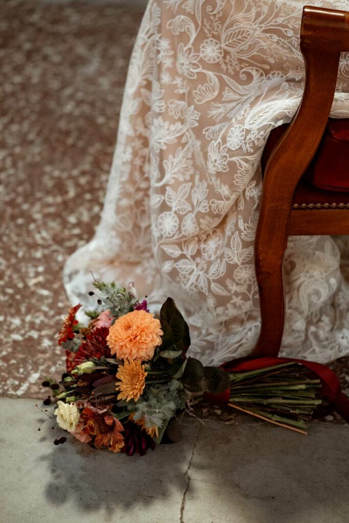 mariage automnal style wes anderson