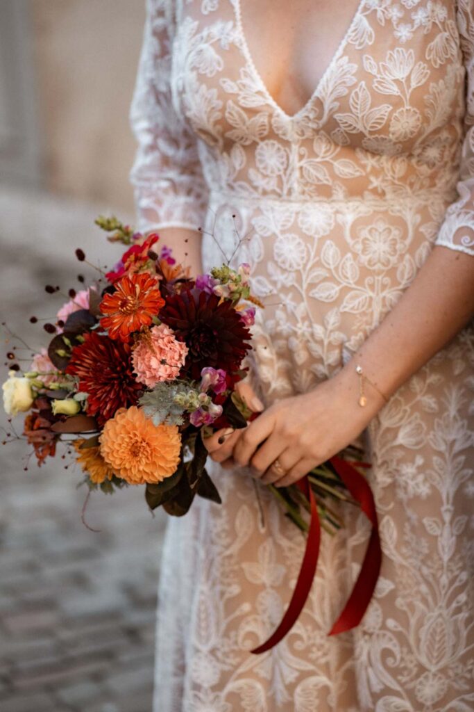 mariage automnal style wes anderson