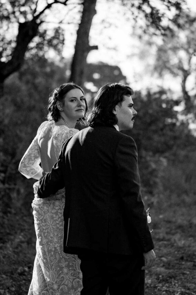 mariage automnal style wes anderson